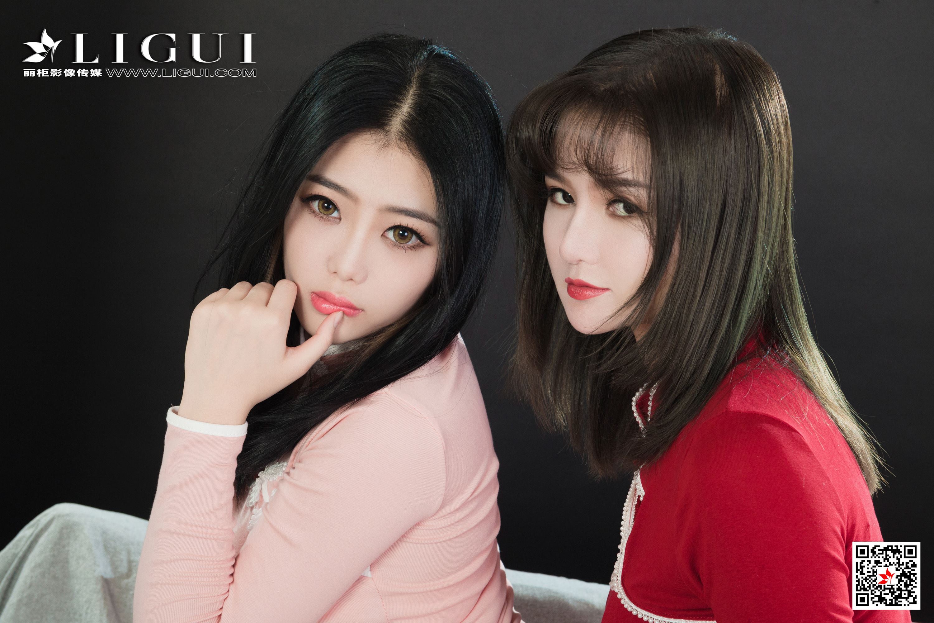 Ligui丽柜 2021.07.23 网络丽人 Model 小智贤&文芮